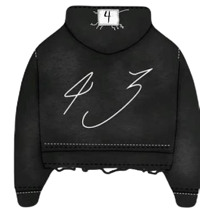 Coterie 43 Embroided Zip-Up